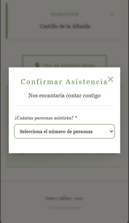 Invitación digital personalizada - cocoWeb Córdoba